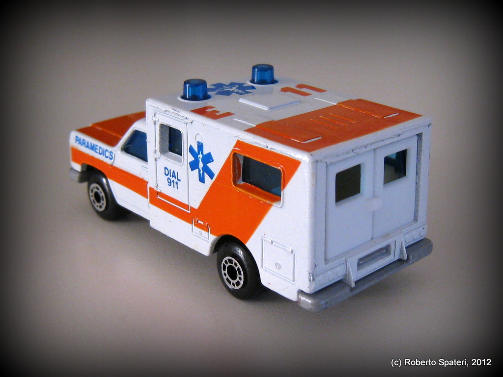 Matchbox  Ambulance (n.)